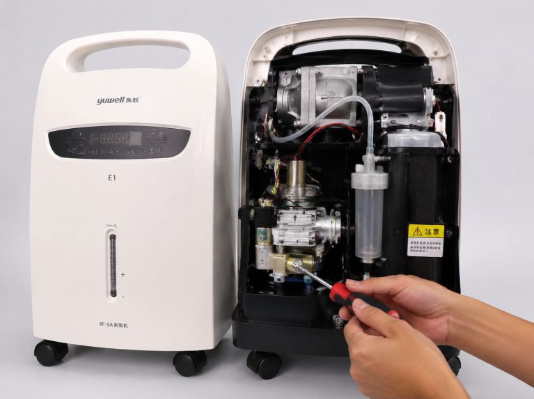 荆门鱼跃制氧机E1/E2/E3/E4故障代码维修